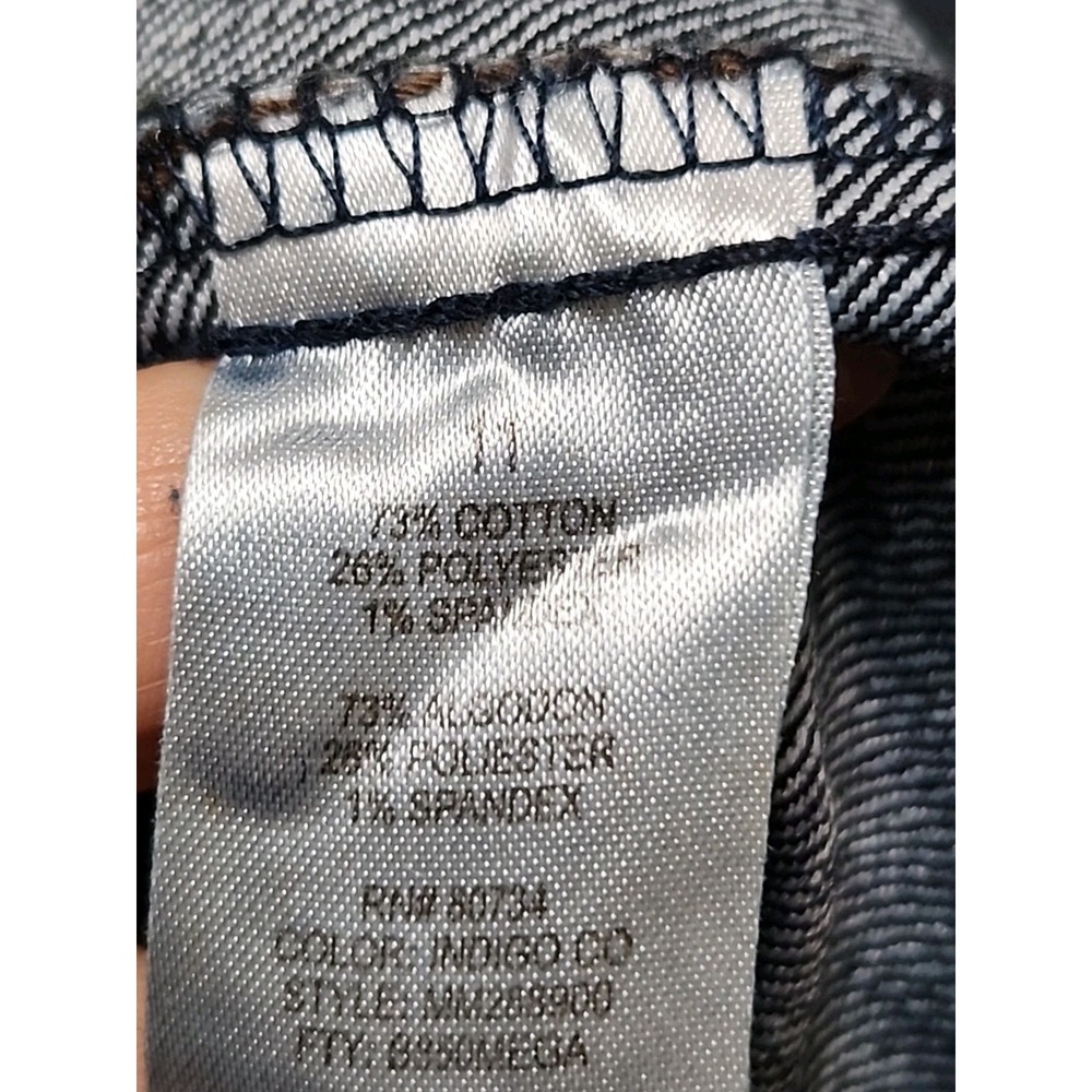 Miley‎ Cyrus X Max Azria NWT Jeans Jr's Size 11 Rolled Leg 32x30 - Picture 13 of 15
